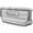 Chrome, variant on Spec-D Tuning Chrome Denali Style Mesh Front Bumper Hood Grille Compatible with 2016-2018 GMC Sierra 1500 SLE SLT