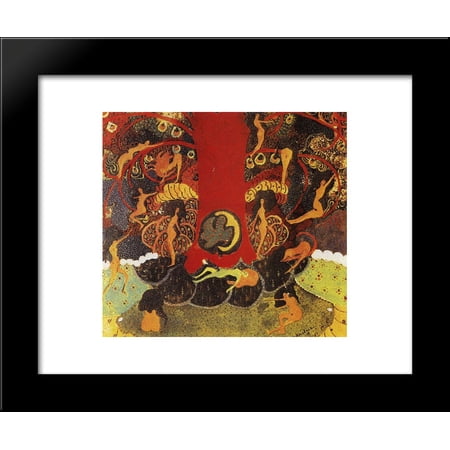 Oak and dryads 20x24 Framed Art Print by Malevich, Kazimir