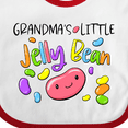 thumbnail image 4 of Inktastic Grandma's Little Jellybean Cute Easter Candy Boys or Girls Baby Bib, 4 of 4