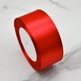 thumbnail image 7 of Chunleiiii Red Ribbon 9 Inch 25 Yard Satin Craft Ribbon Polyester Ribbon Bouquet Fabric Ribbon Ribbon For Gift Wrapping Wedding Bow Making And Decorating, 7 of 7