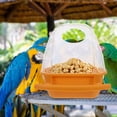 thumbnail image 4 of Luxshiny 2Ud De Comida Para Loros Con Fácil De Limpiar En Color Marrón, 4 of 7