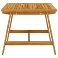 thumbnail image 2 of vidaXL Garden Dining Table 88x88x74 cm Solid Acacia Wood, 2 of 5