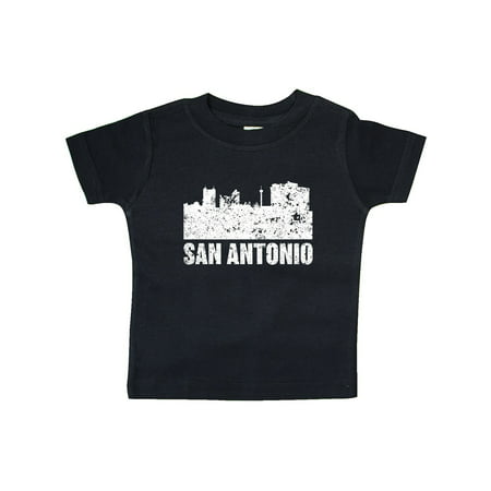 

Inktastic San Antonio Texas Skyline with Grunge Gift Baby Boy or Baby Girl T-Shirt