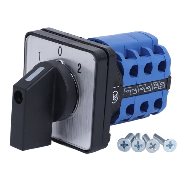 Universal Changeover Switch 3 Position Dual Power Switching CW CCW ...