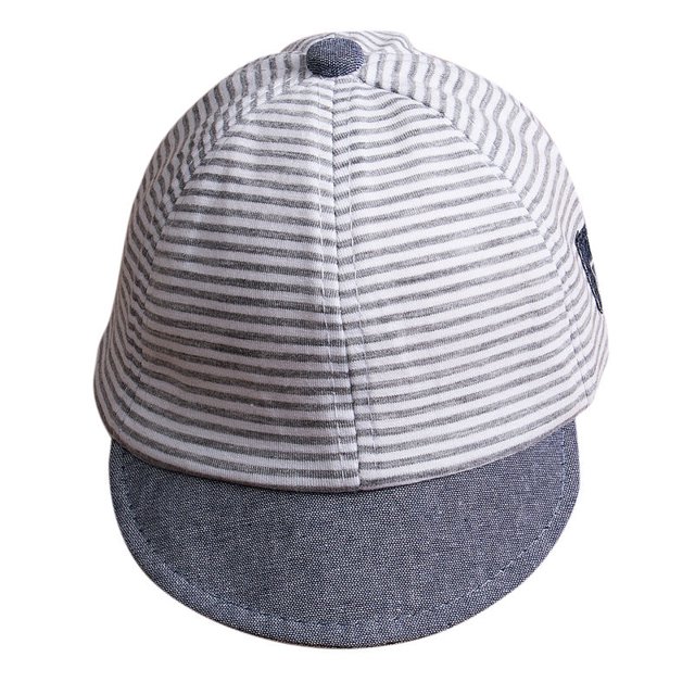 ITFABS Newborn Baby Sun Caps Striped Cap Photography Props Baseball Hats