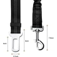 thumbnail image 3 of Lot de 2 Voiture Ceinture de Securite pour Chien, avec Absorption des Chocs et Mousqueton Elastique Reglable pour Chien Harnais de Securite Superieure pour Tous Les Chiens et Chats, 3 of 4