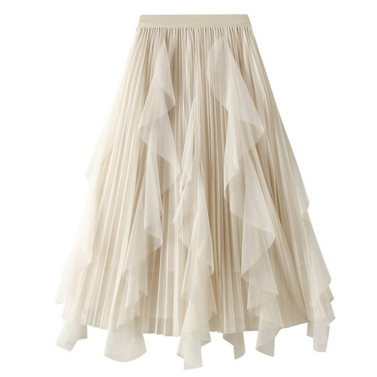 Net knee outlet length skirts