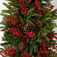 thumbnail image 3 of Nearly Natural 36" Artificial Pine and Berry Christmas Tree, 3 of 4