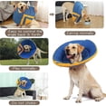thumbnail image 4 of Cono para perro, conos ajustables para perros grandes después de la cirugía, cono de la vergüenza, collar de recuperación para perros, cono de donut para perros grandes, perfecto para curar, 4 of 5