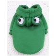 thumbnail image 4 of 1pc Stylish Green Pet Frog Hoodie For Sports, 4 of 5