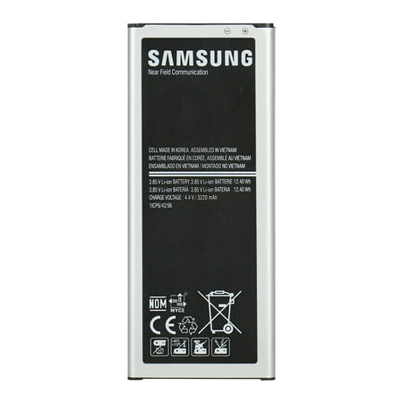 Original Battery For Samsung Galaxy Note 4 Mobile Phones - EBBN910BBK (3200mAh, 3.85V, (Best Price Samsung Note 4)