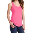 thumbnail image 2 of Mafoose Women Core Cotton Tank Top Female Tee Neon Pink XS, 2 of 5