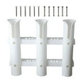 thumbnail image 2 of Soporte para caña de pescar de 3 líneas, regalo ligero para padre, equipo de pesca, soporte para pesca Blanco Zulema Soporte para caña de pescar, 2 of 7