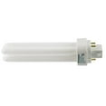 thumbnail image 2 of Sylvania 20724 (6-Pack) CF18DD/E/830/ECO 18-Watt Double Tube Compact Fluorescent Light Bulb, 3000K, 1150 Lumens, 82 CRI, T4 Shape, 4-Pin G24q-2 Base, 2 of 3