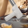 thumbnail image 1 of Máquina Para Hacer Pasta Eléctrica De Mano, Máquina Para Hacer Pasta Recargable Con 3 Moldes, Máquina Para Hacer Fideos Automática Portátil, Acero Inoxidable, Para El Hogar, 1 of 7