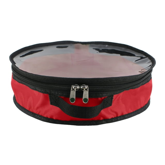 Garland Container Christmas Pendant Wreath Transparent Fold FASHION Zipper NEW 24 Inches PVC 60cm 420D Nylon Storage Bag