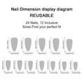 thumbnail image 3 of Nouvelles Pointes d'Ongles Rouges Unies Mode Rouge Vif en Forme d'Amande Style Occidental Pointes d'Ongles Rouges, 3 of 8