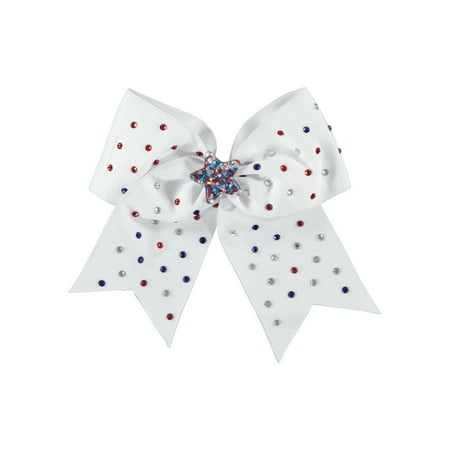 Way to Celebrate Patriotic Light Up Stone Bow