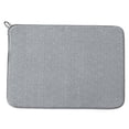 thumbnail image 2 of Dusknt Soft Microfiber Kitchen Draining Mat, Quick Dry Water Absorption Dish Drying Mat, Non-Slip Heat-Proof Countertop Liner for Dining Room, Ofice, Pet Feeding Area and Daily Tableware Storage, 2 of 9