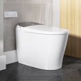 thumbnail image 1 of HOROW Toilette Intelligente avec Siège Chauffant Bidet, Rinçage Automatique, Sécheuse, Écran LED T03 une Pièce Allongée, 1 of 10