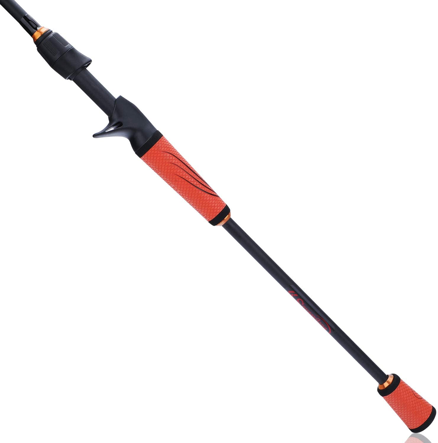 Sougayilang 7.0:1 High Speed Fishing Reel &1.8-2.4m Carbon Fiber Casting Rod  
