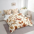thumbnail image 3 of Castle Fairy Children Teens Vintage Flying Butterflies Twin Bedding Sets 7-Piece,Autumn Tree Leaves Bedding Comforter Set Microfiber,Retro Fall Aesthetic Breathable Sheet Sets,Breathable Home Decor, 3 of 8
