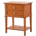 thumbnail image 2 of Modern Oak Nightstand Style / Fits Narrow Spaces / Easy to Assemble and Use, 2 of 2
