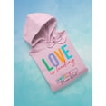 thumbnail image 3 of Love Is Loading Banner Hoodie Women -Image by Shutterstock, Female XX-Large, 3 of 4