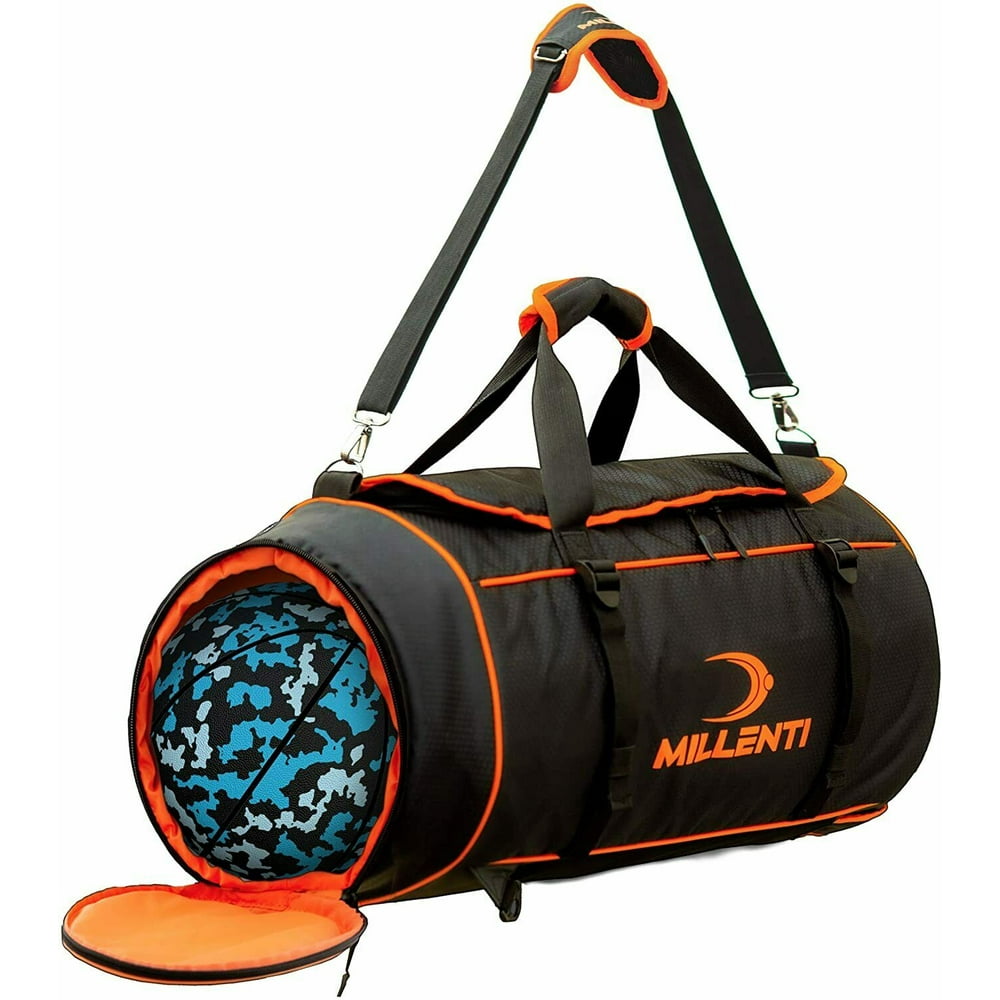 Millenti BasketballVolleyballSoccer Duffle/ Sports Bag For Women Men
