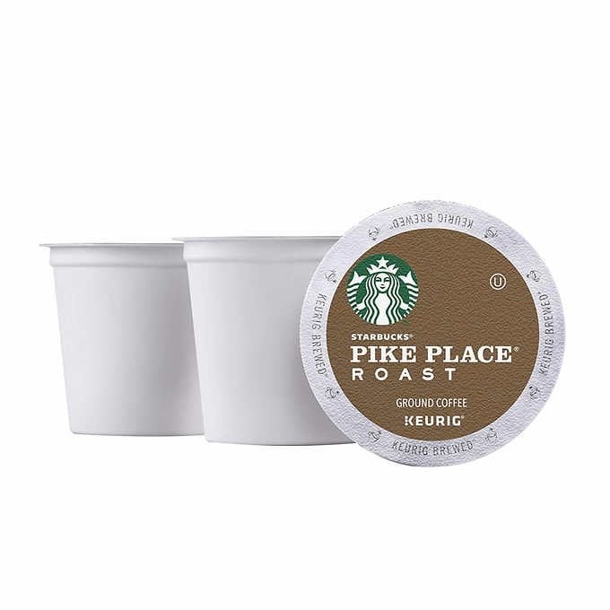 Starbucks Pike Place Medium Roast, Genuine Keurig K-Cup Pods