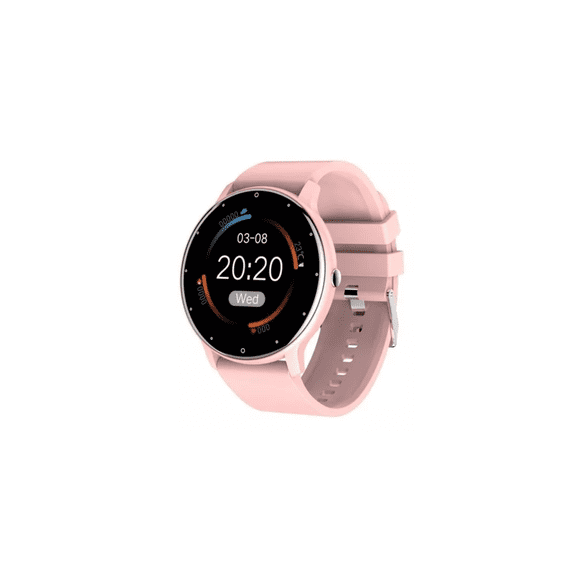 Smartwatch Genérica caja rosa malla rosa de silicona BLOOSOM