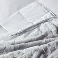 thumbnail image 2 of Beautyrest Zuri 60x70 Faux Fur Weighted Blanket with Removable Cover, Gray 18lbs, 2 of 8