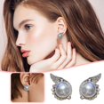 thumbnail image 1 of Ángel de diseño de luz Pendientes de perlas de joyería femenina Pendientes de perlas de alta gama, 1 of 7