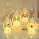 thumbnail image 3 of Linterna de viento LED navideña, decoración navideña para el hogar, alce, Papá Noel, linterna LED, regalo de Navidad, Año Nuevo 2023, 3 of 4