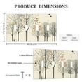 thumbnail image 3 of Hand drawn forest Switch Cover Decorative Wall Plate / 4-Gang 4-Toggle / Standard Size 4.5x8 in, 3 of 5