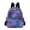 Purples Blues Space Galaxy, variant on Mini Backpack Purse for Women Quilted Casual Daypack Small Travel Shoulder Bag, Purples Blues Space Galaxy
