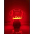 thumbnail image 4 of American Football Sports Fan Team Sports Themed Ball Lamp Night Light LED Personalized Free Name Room Man Cave Decor 16 Colors & Remote, Made in America! (Los Angeles), 4 of 8