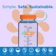 thumbnail image 2 of Botella de agua Nalgene Sustain Tritan sin BPA, 500 ml, amatista, 2 of 6