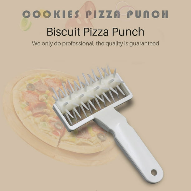 Rodillos de plástico para masa de pizza, masa de hojaldre, perforadora de pan, herramienta para hornear DIY