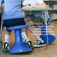 thumbnail image 4 of ECR4Kids ACE Active Core Engagement Wobble Stool, 15in Seat Height, Flexible Seating, Blue, 4 of 10