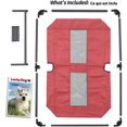 thumbnail image 3 of Lucky Dog Comfort Cot 30 Inch Elevated Dog Bed Red, 3 of 5