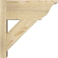 thumbnail image 3 of Ekena Millwork 8"W x 18"D x 18"H Traditional Rough Sawn Traditional Outlooker, Douglas Fir, 3 of 4