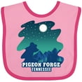 thumbnail image 3 of Inktastic Smoky Mountains Pigeon Forge Tennessee with Bear Boys or Girls Baby Bib, 3 of 4