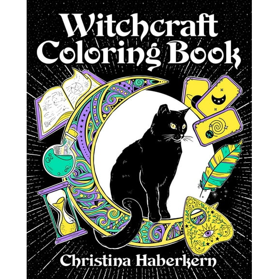 Witchcraft Coloring Book, (Paperback)