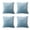 Blue, variant on Nmkwnr 4 Pack Decorative Throw Pillow Covers Square Solid Thick Super Soft Velvet Cushion Case for Sofa Couch Living Room Office, 16 x 16inch