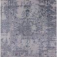 thumbnail image 1 of Ahgly Company Indoor Square Mid-Century Modern Purple Oriental Area Rugs, 6' Square, 1 of 6