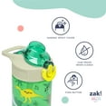 thumbnail image 5 of Zak Designs 16oz Barbie Sage Water Bottle For School or Travel, Durable Plastic Water Bottle With Straw, Handle, and Leak-Proof, Pop-Up Spout Cover (Barbie), 5 of 14
