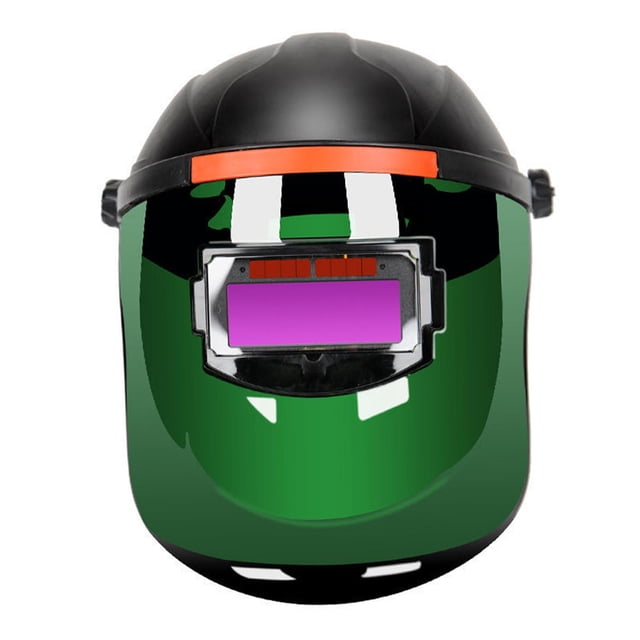 Casco de soldadura de oscurecimiento automático Baoblaze para TIG Tira de advertencia naranja