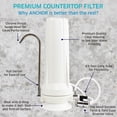 thumbnail image 4 of Anchor AF-3700 - 7-Stage Alkaline Anti-Oxidizing Countertop Water Filter, 4 of 8
