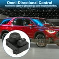 thumbnail image 4 of Unique Bargains Car Mirror Switch No.15808774 View Mirror Remote Control Switch for Chevrolet Traverse for Saturn Outlook Plastic Black, 4 of 7
